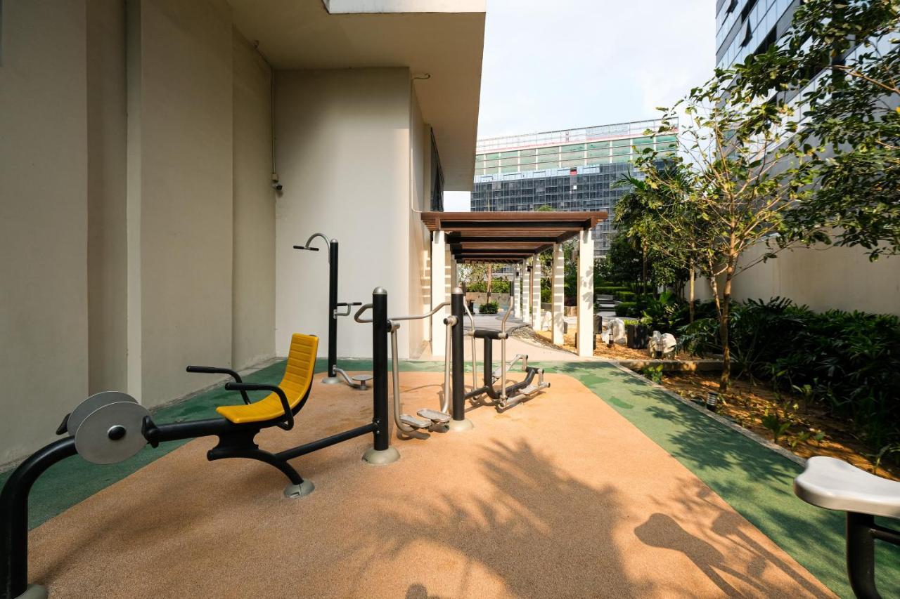 Cityscape View 2Br In Uptown Bgc W 200Mbps Wifi 따구익 외부 사진