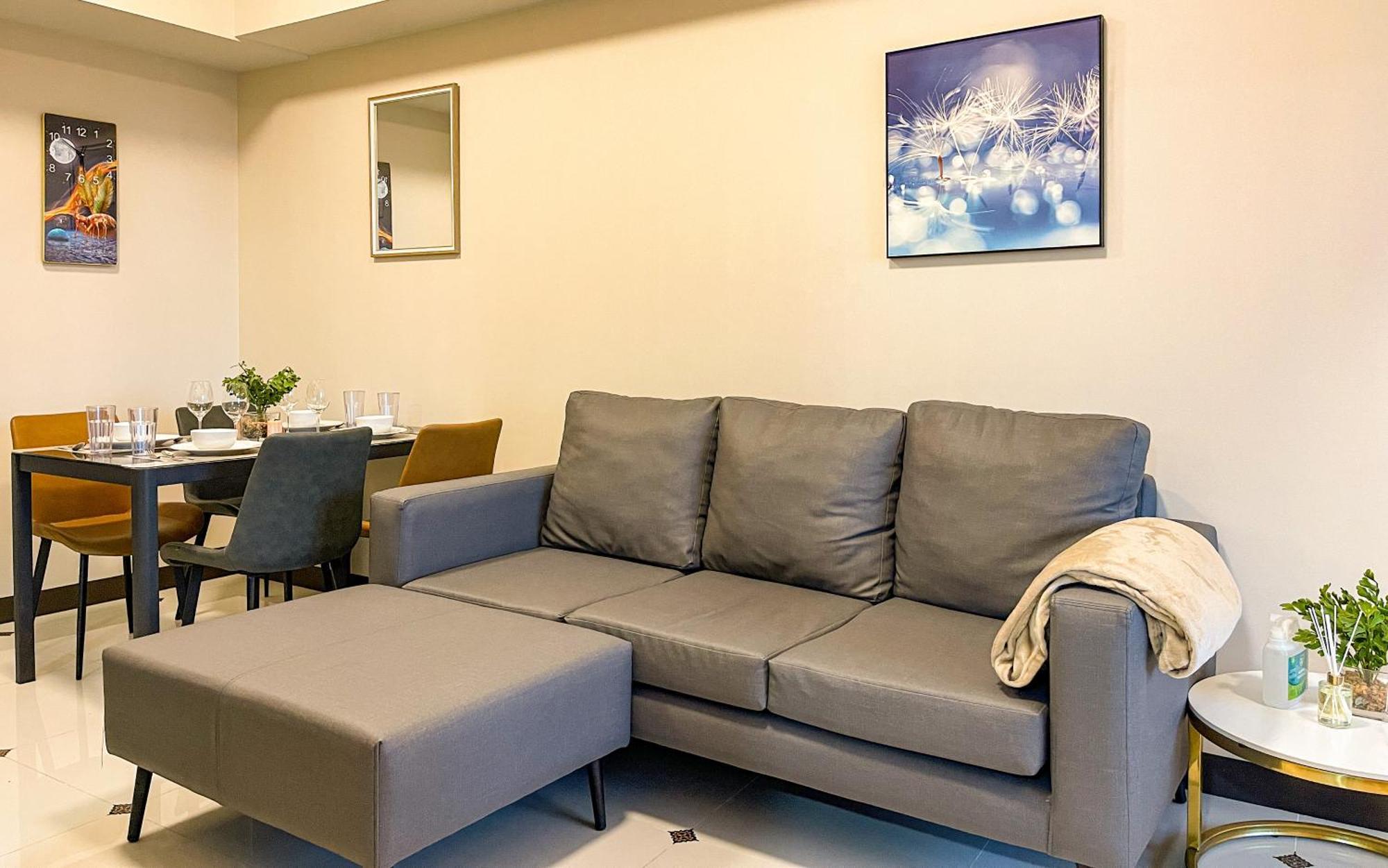 Cityscape View 2Br In Uptown Bgc W 200Mbps Wifi 따구익 외부 사진