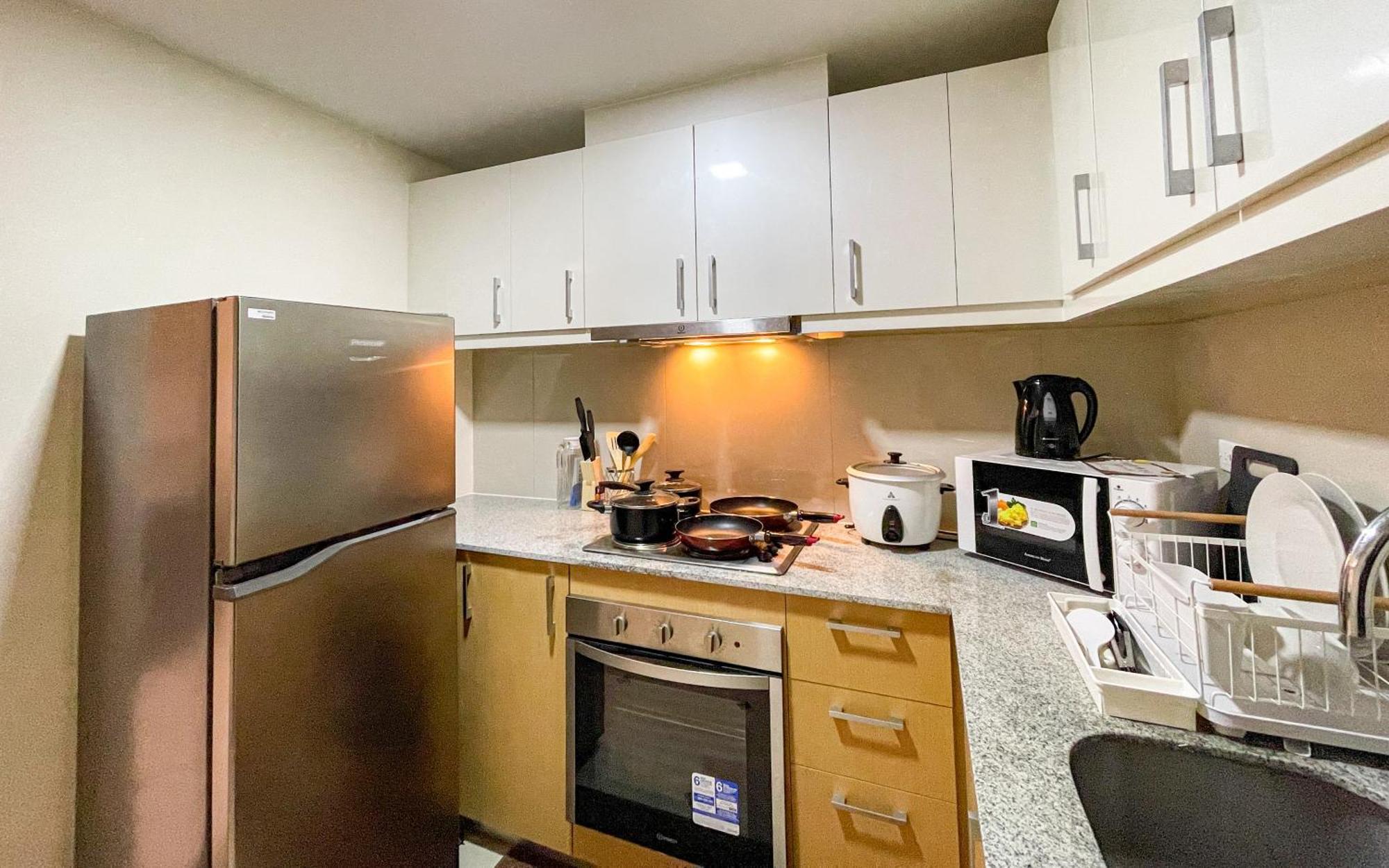Cityscape View 2Br In Uptown Bgc W 200Mbps Wifi 따구익 외부 사진